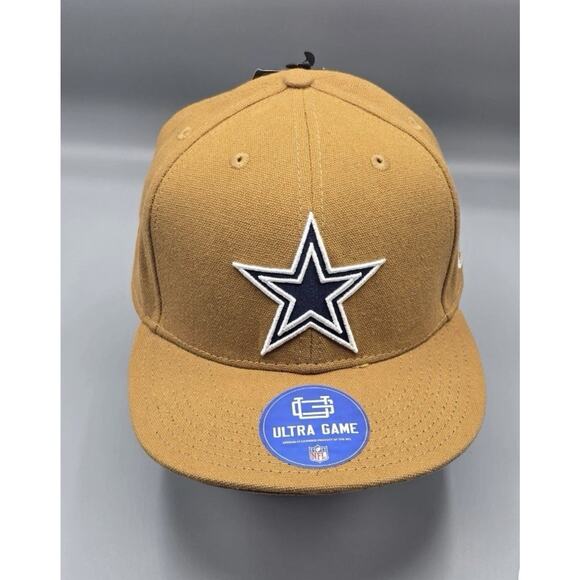 Dallas Cowboys Snapback Cap Flatbrim Adjustable Carhartt Style Ultra Game NEW - Picture 1 of 1